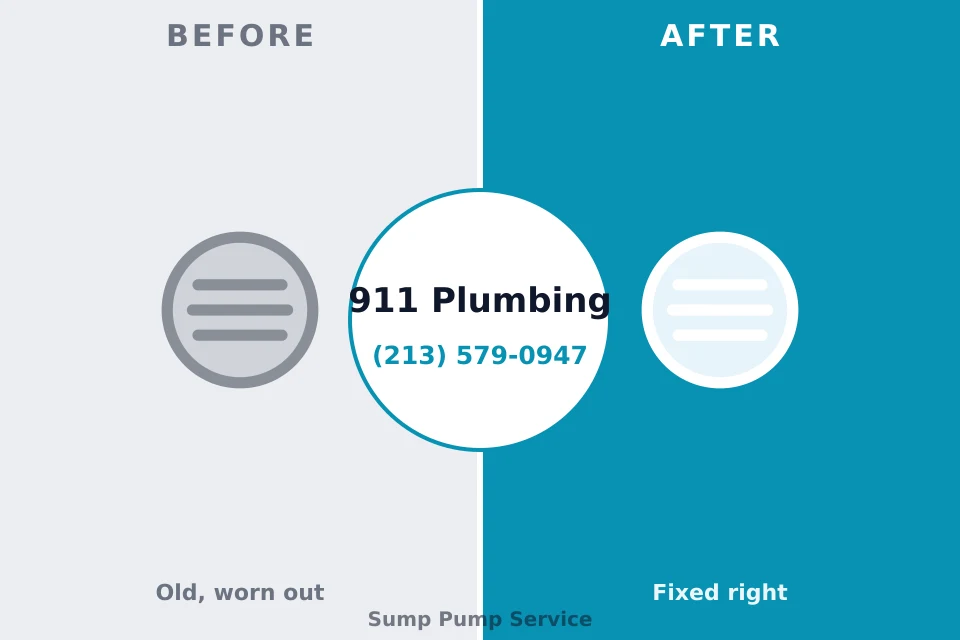 Before and after: plumbing repair Louisville, CO